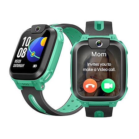 Kids Smart Watch with GPS Tracker, 4G Video & Voice Calls, Advanced Parental Controls